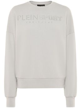 Plein Sport: Светлый свитшот 