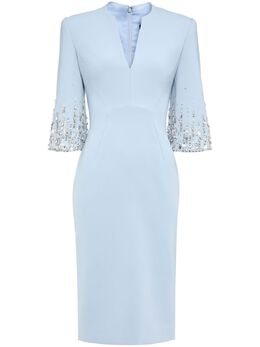 Jenny Packham: Голубое платье 