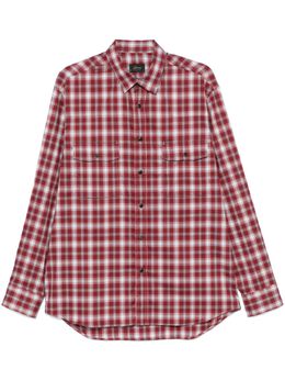 Brioni: Красная рубашка 