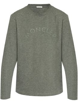 Moncler: Футболка с принтом 