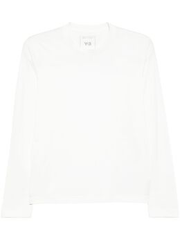 Y-3: Футболка с принтом 