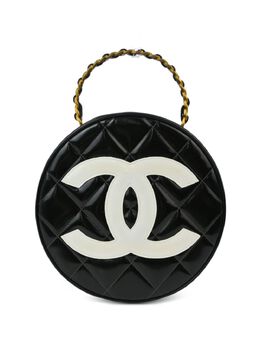 CHANEL Pre-Owned: Чёрная сумка 