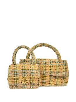 CHANEL Pre-Owned: Жёлтая сумка 