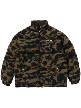 A BATHING APE®: Зелёная куртка 