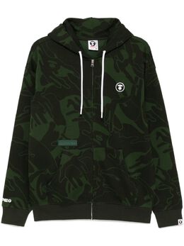 AAPE BY *A BATHING APE®: Куртка с капюшоном 