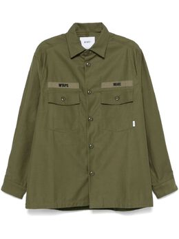 WTAPS: Зелёная рубашка 