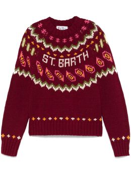 MC2 Saint Barth: Красный свитер 