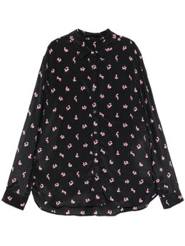 Maison Kitsuné: Классическая рубашка 