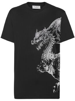 Philipp Plein: Хлопковая футболка 
