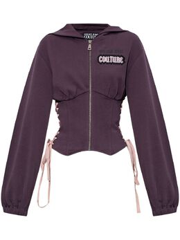 Versace Jeans Couture: Фиолетовый корсет 
