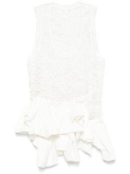Comme Des Garçons: Топ с растительным принтом 