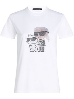 Karl Lagerfeld: Белая футболка  Choupette