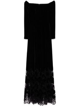 Elie Saab: Бархатное платье 