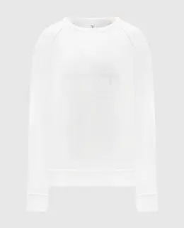 Brunello Cucinelli: Белый свитшот 