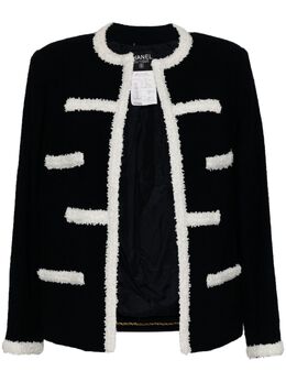 CHANEL Pre-Owned: Куртка без воротника 