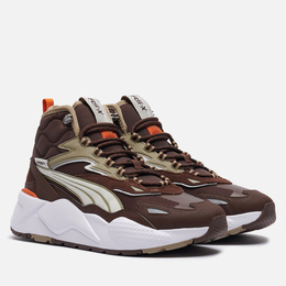 Puma: Коричневые кроссовки  RS-X
