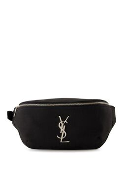 Saint Laurent: Чёрная поясная сумка  Classic