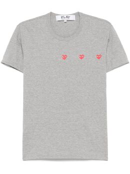 Comme Des Garçons Play: Футболка  Heart с принтом