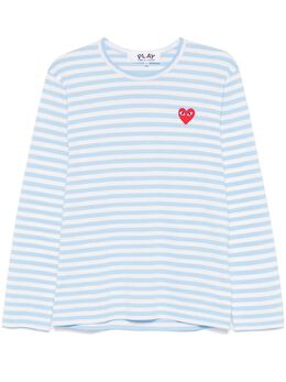 Comme Des Garçons Play: Футболка в полоску 