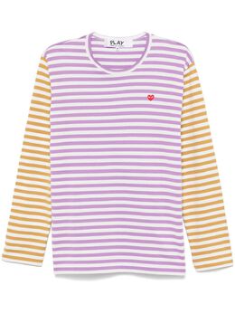 Comme Des Garçons Play: Короткая футболка  Heart