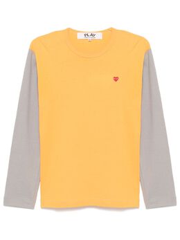 Comme Des Garçons Play: Короткая футболка  Heart