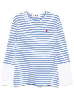 Comme Des Garçons Play: Короткая футболка  Heart