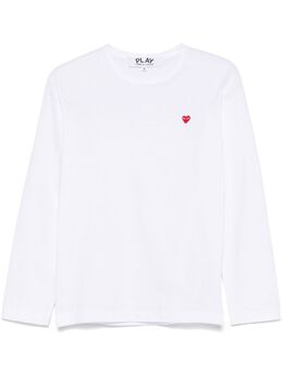 Comme Des Garçons Play: Короткая футболка  Heart