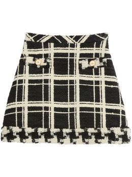 Valentino Garavani: Твидовая юбка 