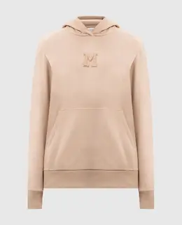 Moncler: Бежевая толстовка 