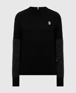 Moncler Grenoble: Чорні светри 