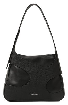 Salvatore Ferragamo: Чёрная сумка 