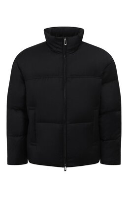 Emporio Armani: Пуховик из шерсти 