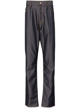 Givenchy: Голубые джинсы 