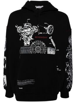 Givenchy: Толстовка с принтом 