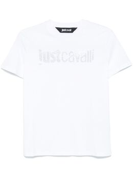 Just Cavalli: Футболка со стразами 
