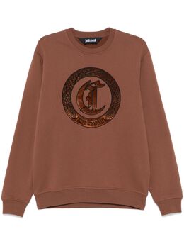 Just Cavalli: Коричневый свитшот 