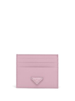 Prada: Розовый картхолдер 
