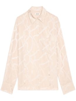 Zadig&Voltaire: Шёлковая рубашка 