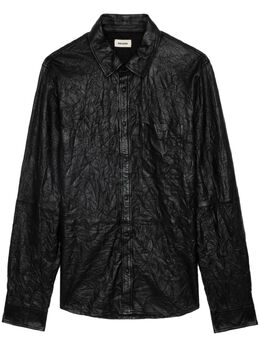 Zadig&Voltaire: Чёрная рубашка  Serge