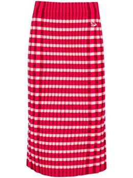 Maison Kitsuné: Трикотажная юбка 