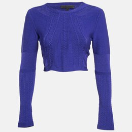 Cushnie et Ochs: Фиолетовый топ 