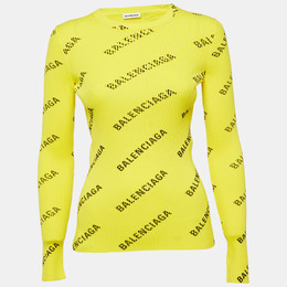 Balenciaga: Жёлтый топ 