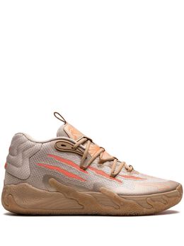 PUMA: Бежевые кроссовки 