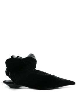 Mugler: Чёрные сабо 