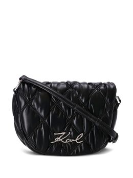 Karl Lagerfeld: Чёрная сумка через плечо  Signature