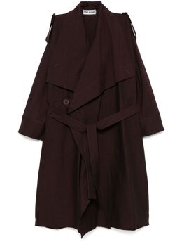 Issey Miyake: Коричневое пальто 