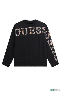 Guess: Чёрный свитер 