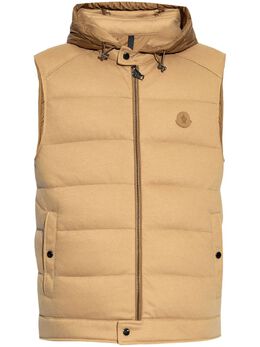 Moncler: Бежевый жилет 