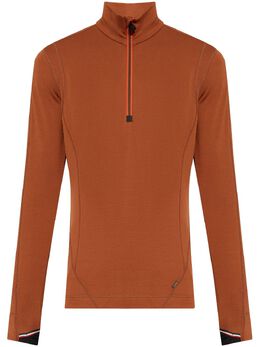 Moncler Grenoble: Оранжевый свитшот 