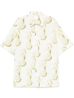 Givenchy: Рубашка с принтом 